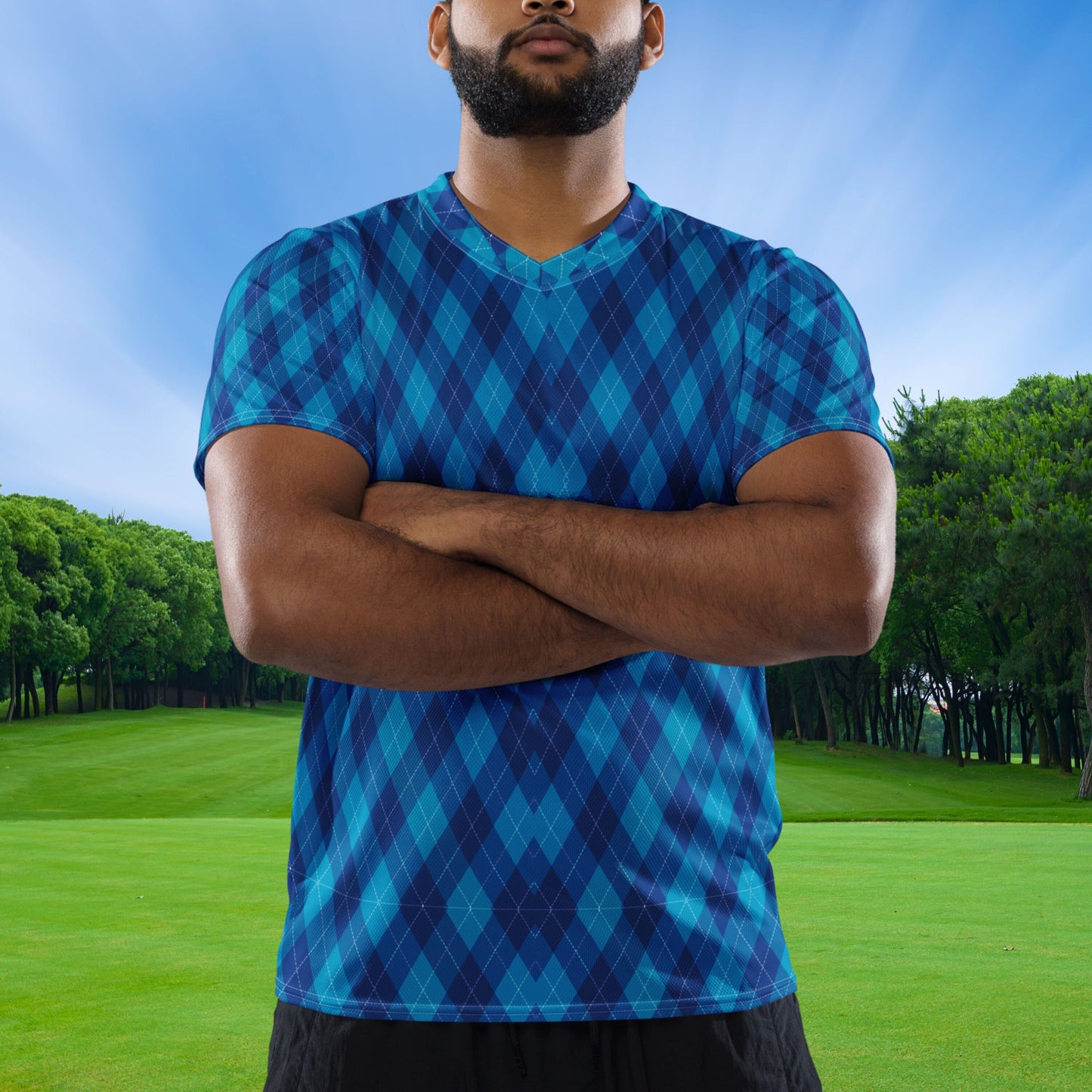 Men's Golf Shirt, Men's Golfing Jersey, Golf T-shirt, Men's Golf Gifts, Golf Gift for Men, Gift for Dad, Gift for Boyfriend, Husband Gift