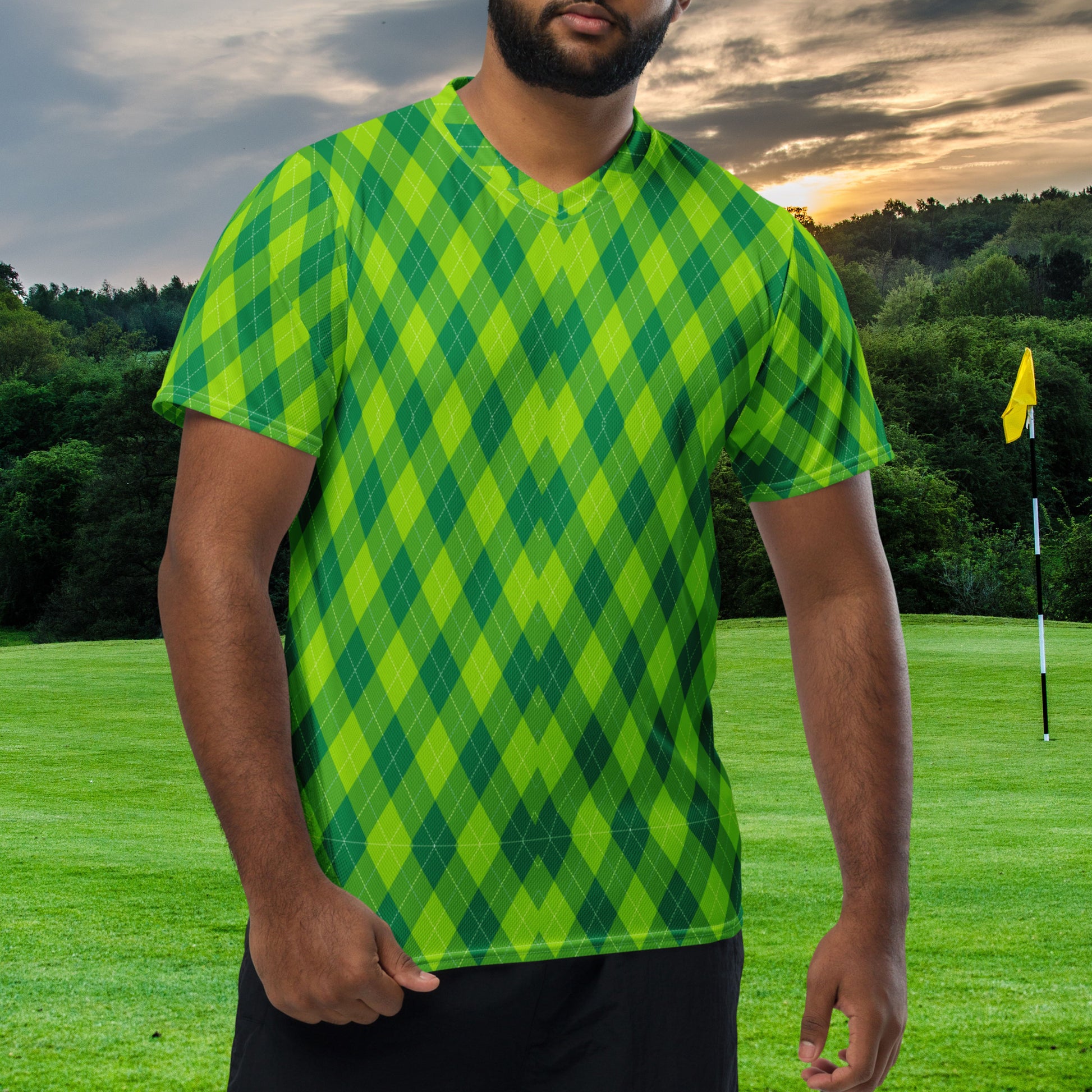 Men's Golf Shirt, Men's Golfing Jersey, Golf T-shirt, Men's Golf Gifts, Golf Gift for Men, Gift for Dad, Gift for Boyfriend, Husband Gift