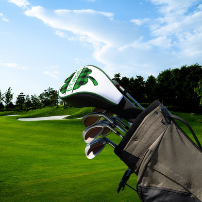 St. Patrick's Day Golf Club Cover, Personalized Driver Cover, Custom Golf Head Cover, Gift for Dad, Irish Club Cover, Clover Head Cover