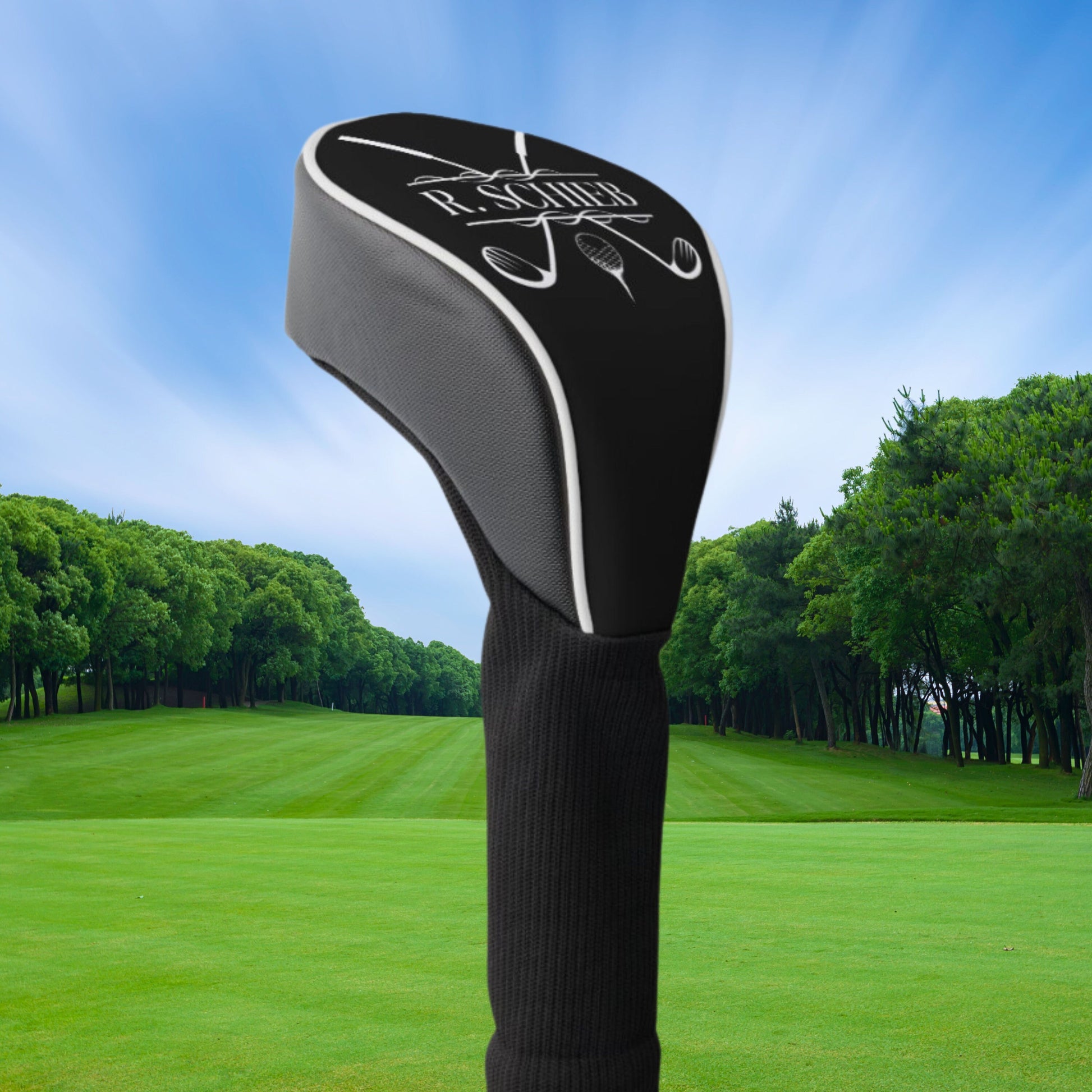 Custom Golf Club Cover, Personalized Club Cover, Customized Golf Club Head Cover, Groomsman Gift, Wedding Gift, Gift for Groom, Husband Gift