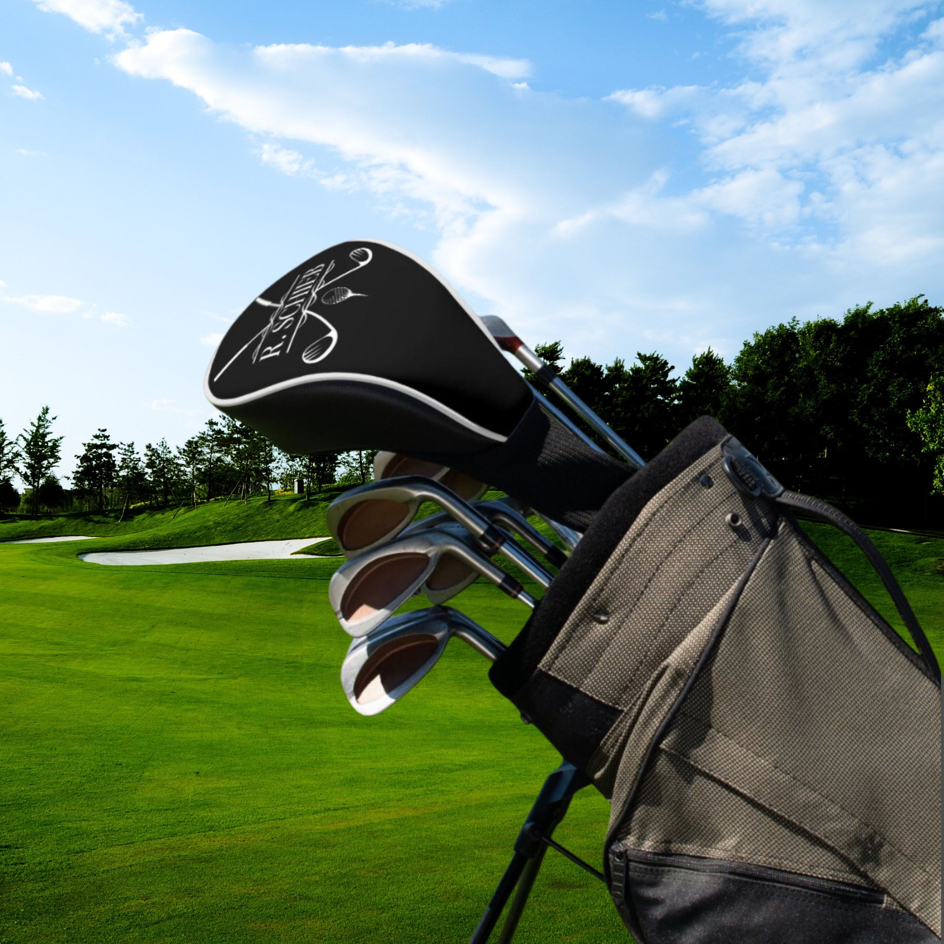 Custom Golf Club Cover, Personalized Club Cover, Customized Golf Club Head Cover, Groomsman Gift, Wedding Gift, Gift for Groom, Husband Gift