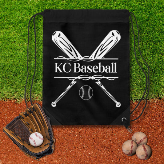 Custom Baseball Bag, Personalized Drawstring Baseball Bag, Lightweight Baseball Bag, Gift for Baseball Player, Baseball Coach Gift