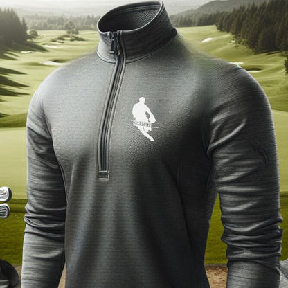 Personalized Lightweight Rugby Sweatshirt, Quarter Zip Pullover Sweater, Custom Rugby Gift, Rugby Team Gift, Rugby Coach Gift, Rugby Gift