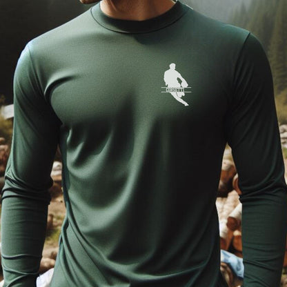 Custom Long Sleeve Rugby Shirt, Personalized Rugby Tshirt, Dry Fit Customized Tee, Gift for Rugby Player, Rugby Team Gift, Rugby Coach