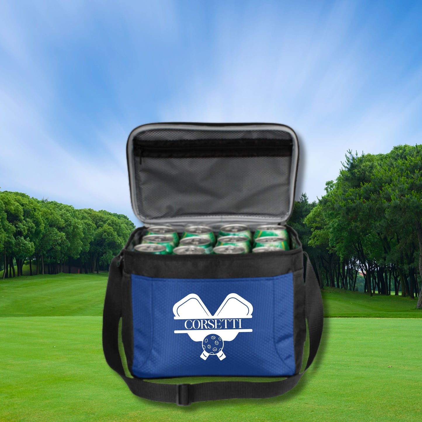 Personalized Pickle Ball Cooler, 12 Pack Cooler, Custom Cooler for Pickle Ball, Pickleball Gift, Gift for Husband, Perfect Father's Day Gift