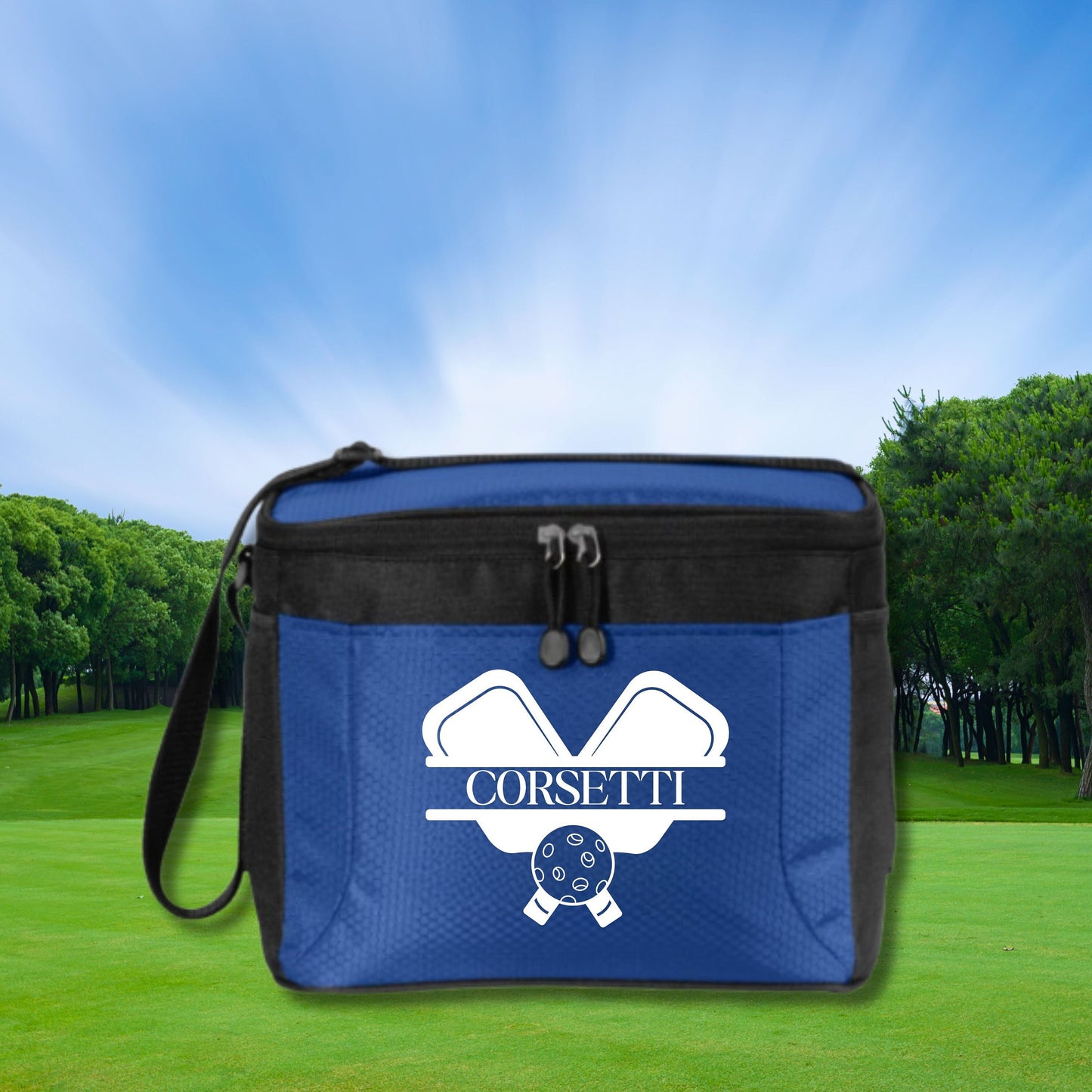 Personalized Pickle Ball Cooler, 12 Pack Cooler, Custom Cooler for Pickle Ball, Pickleball Gift, Gift for Husband, Perfect Father's Day Gift