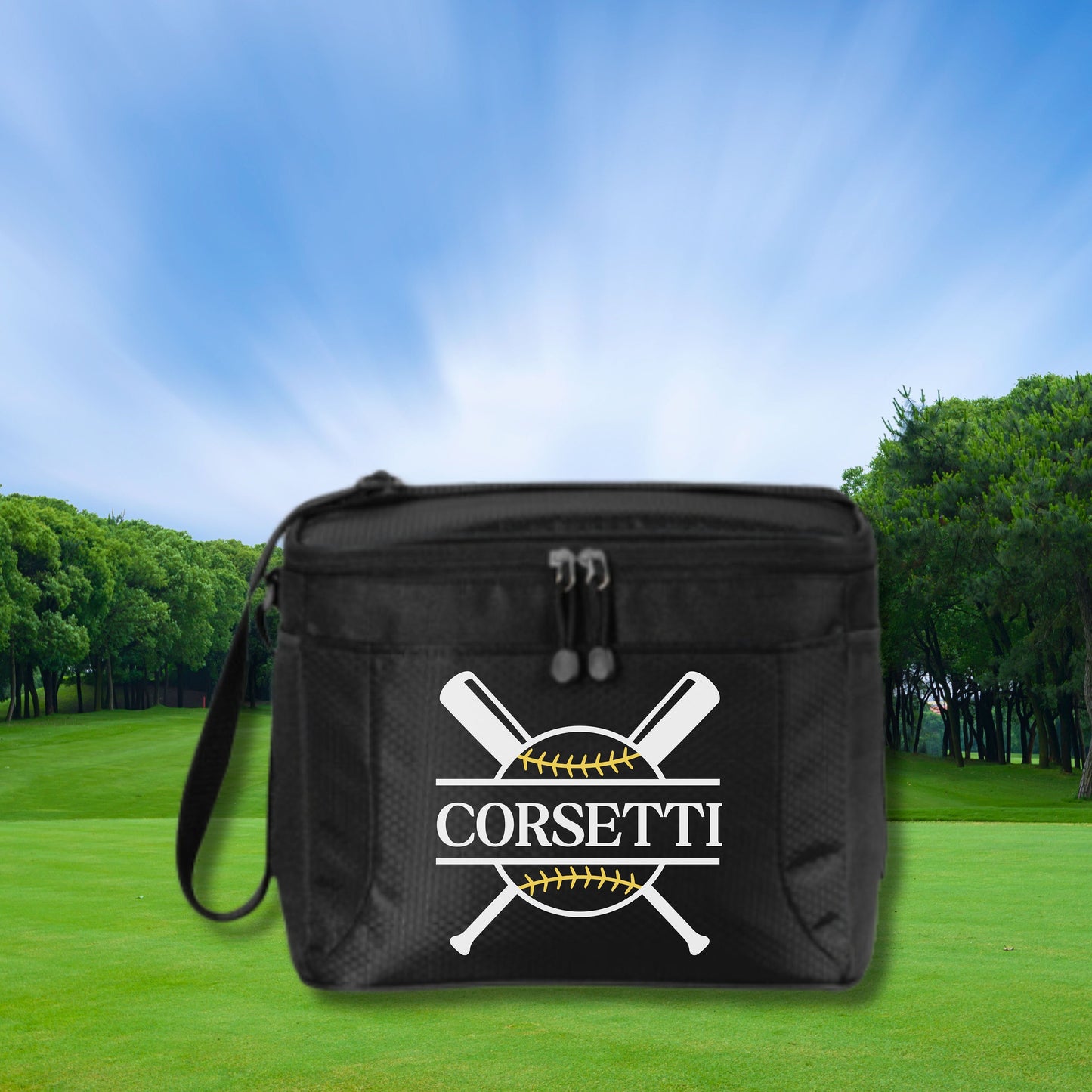 Personalized Softball Cooler, 12 Pack Cooler, Custom Softball Cooler, Softball Coach Gift, Softball Player Gift, Softball Team Gift Ideas