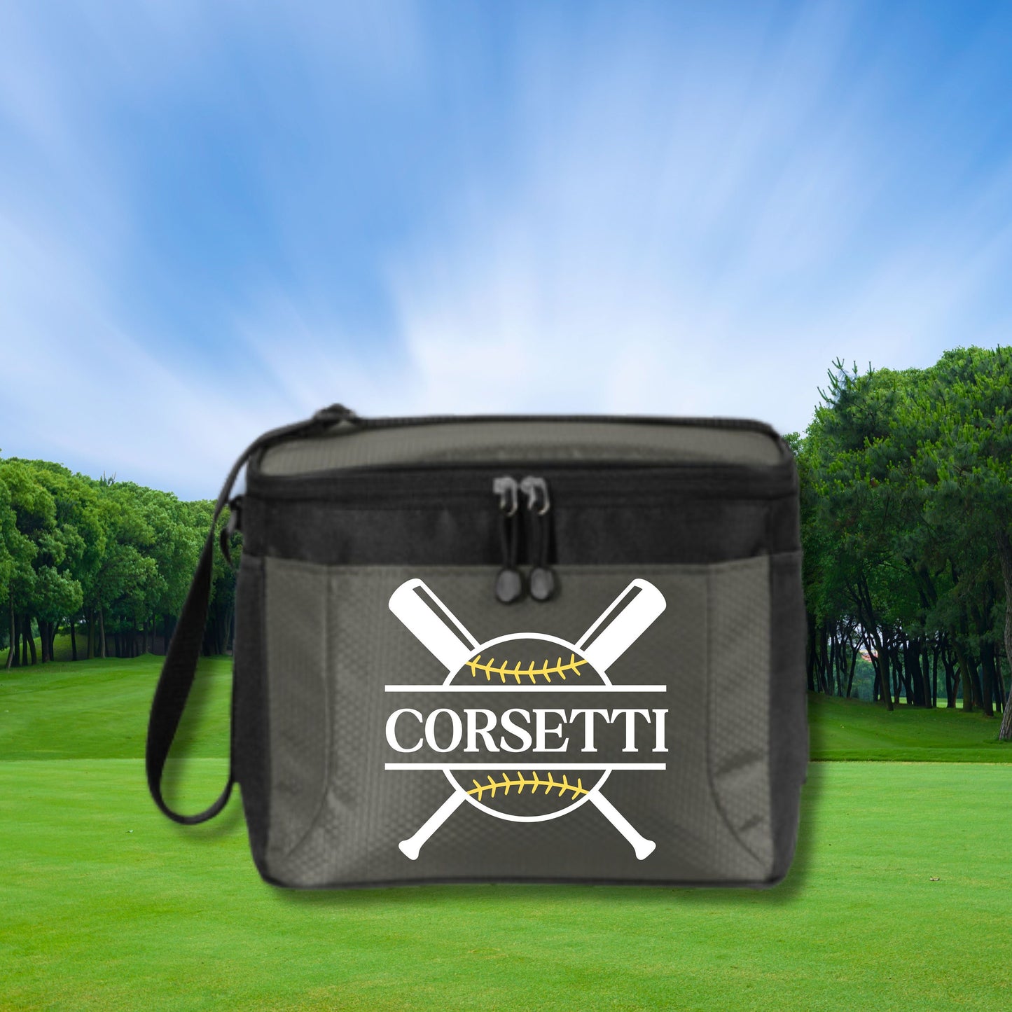 Personalized Softball Cooler, 12 Pack Cooler, Custom Softball Cooler, Softball Coach Gift, Softball Player Gift, Softball Team Gift Ideas