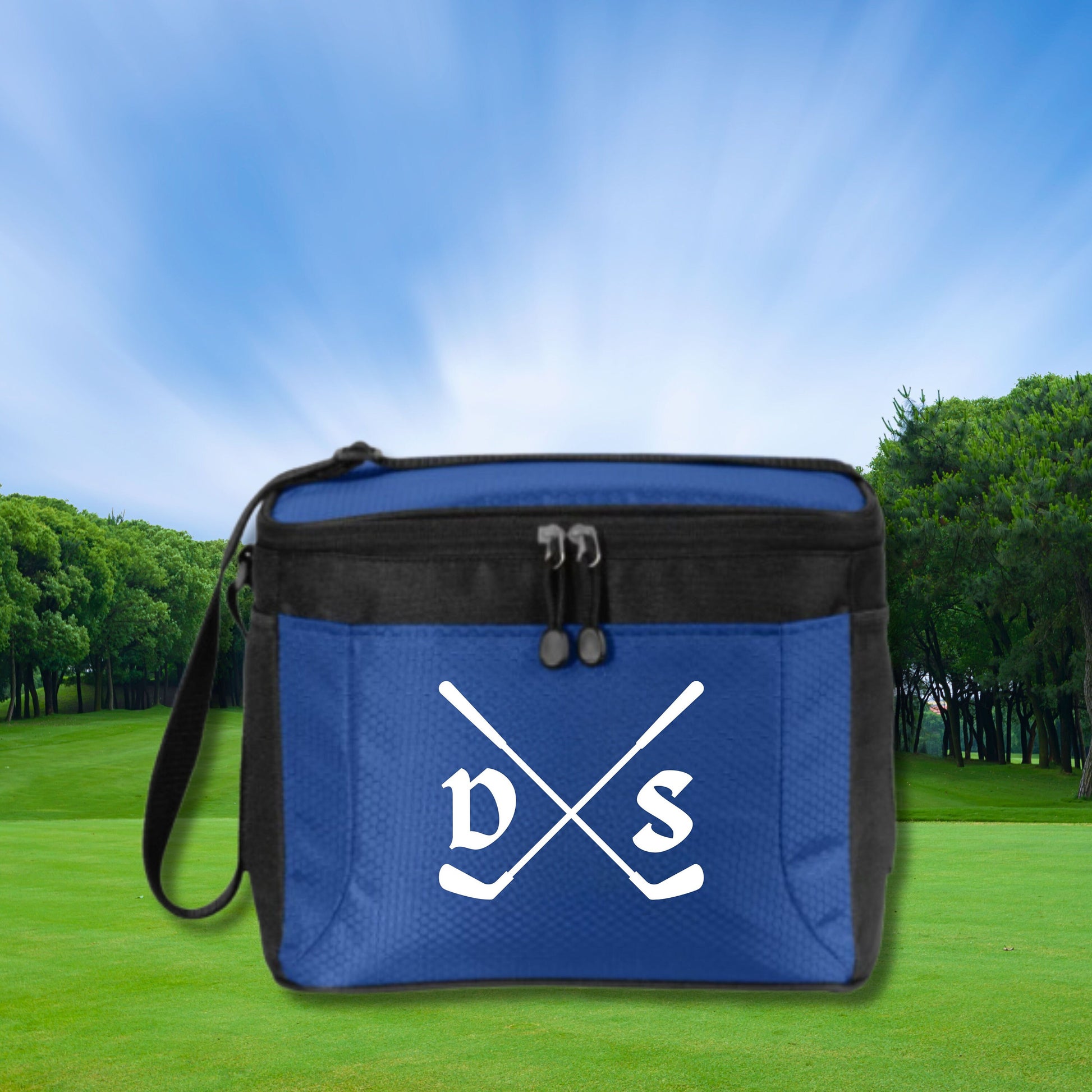 Personalized Golf Cooler, 12 Pack Cooler, Custom Cooler for Golfer, Golf Gifts for Men, Gift for Golfer, Gift for Husband, Father's Day Gift
