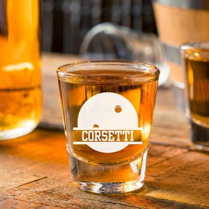 Personalized Bowling Shot Glass, Custom Bowling Glass, Bowling Gifts for Men, Gift for Bowler, Gift for Dad, Bowling Team Gift, Bowling Gift
