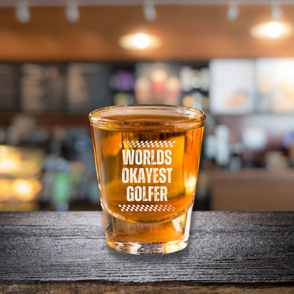 Funny Golf Shot Glass, Funny Golf Gifts, Golf Gifts for Men, Golf Gifts for Women, Father's Day Gift, Gift for Dad, Golf Gift for Dad