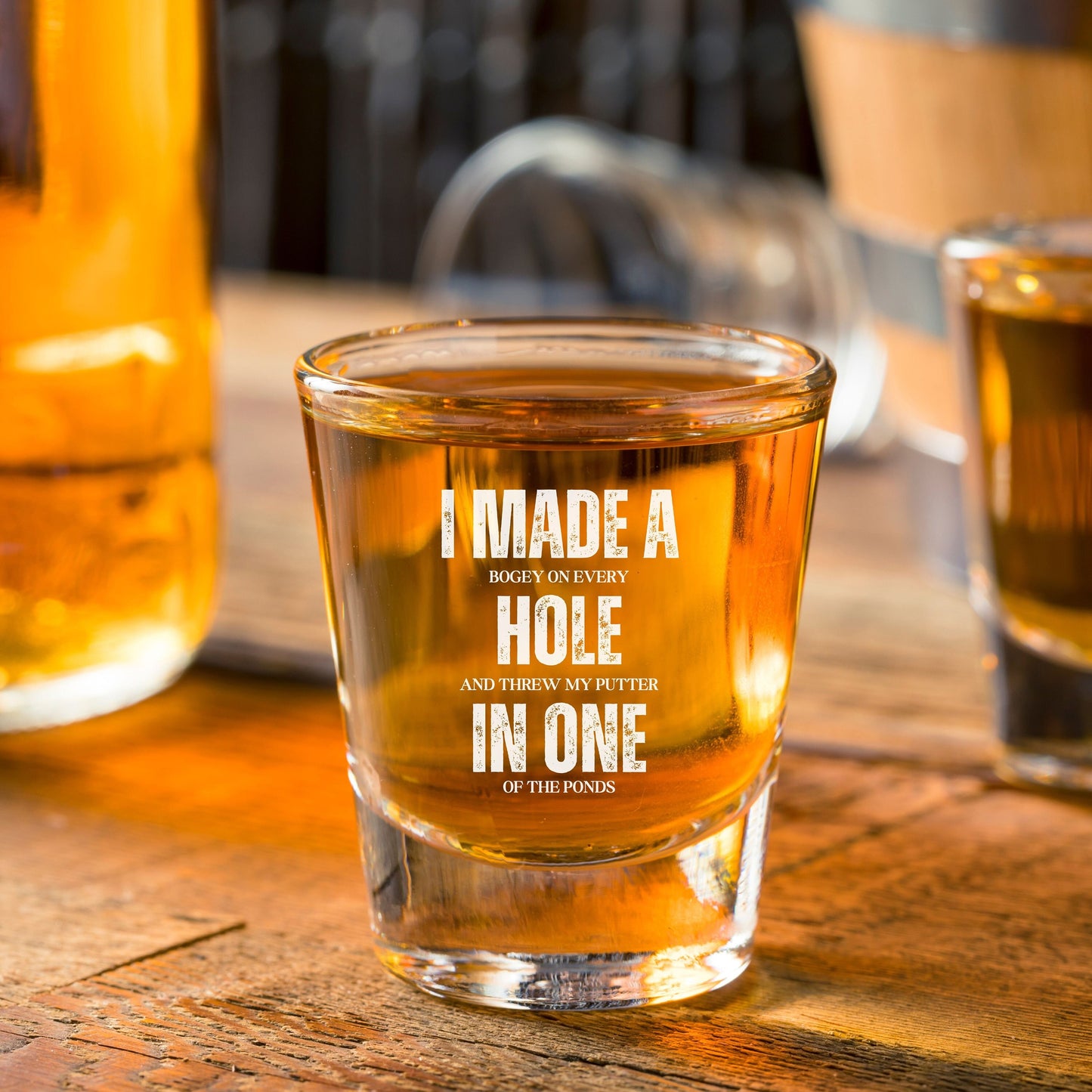 Funny Golf Shot Glass, Funny Golf Gifts, Golf Gifts for Men, Golf Gifts for Women, Father's Day Gift, Gift for Dad, Golf Gift for Dad