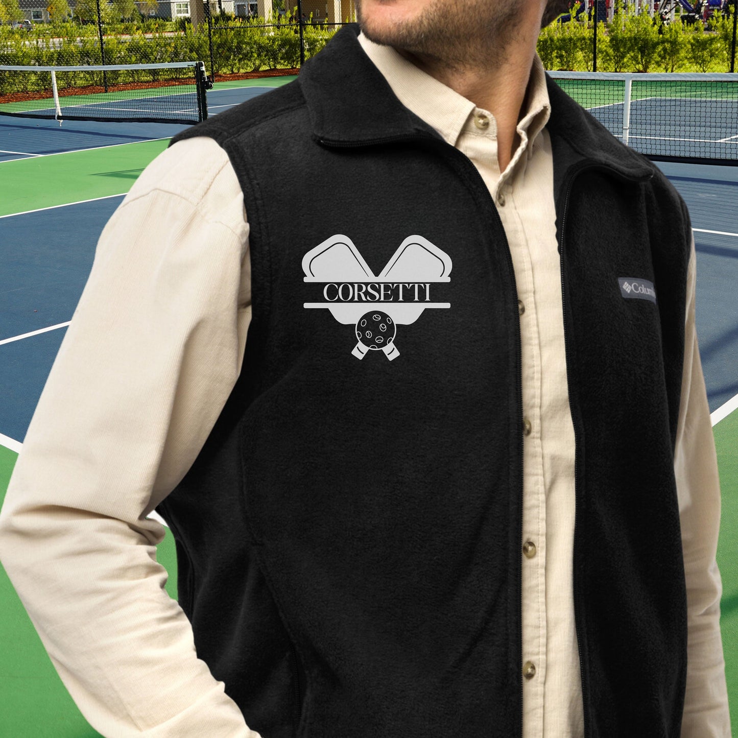 Custom Fleece Pickleball Vest, Personalized Pickleball Vest, Fleece Sweatshirt, Pickleball Jacket, Pickleball Sweatshirt, Pickleball Gift