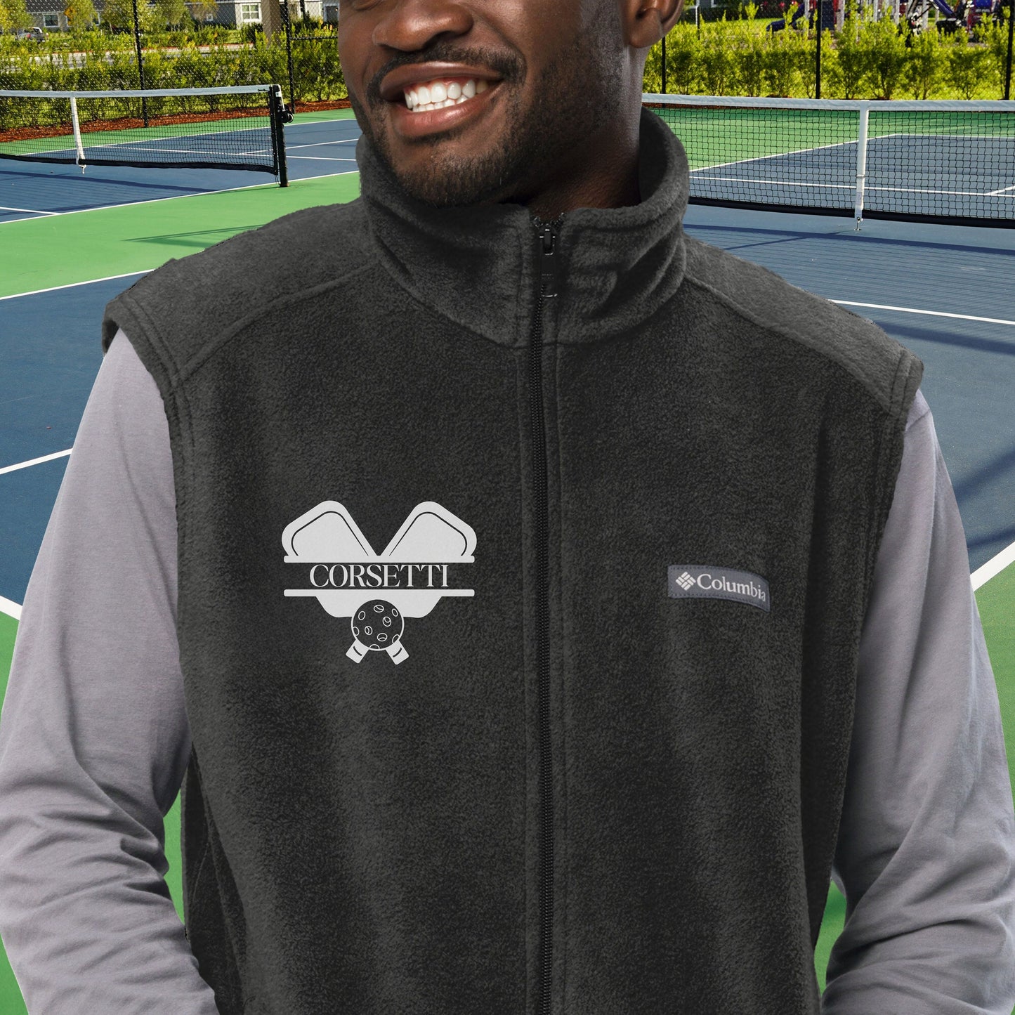 Custom Fleece Pickleball Vest, Personalized Pickleball Vest, Fleece Sweatshirt, Pickleball Jacket, Pickleball Sweatshirt, Pickleball Gift
