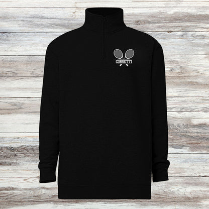 Personalized Fleece Tennis Quarter-Zip, Pullover Sweater, Custom Tennis Gift, Tennis Team Gift, Tennis Coach Gift, Tennis Player Gift Ideas