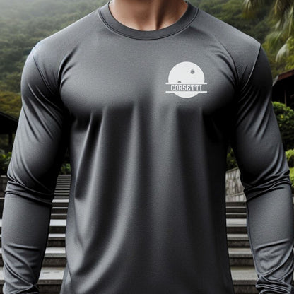 Custom Long Sleeve Bowling Shirt, Personalized Bowling Tshirt, Dry Fit Customized Tee, Gift for Bowler, Bowling Gift for Men, Bowling Team