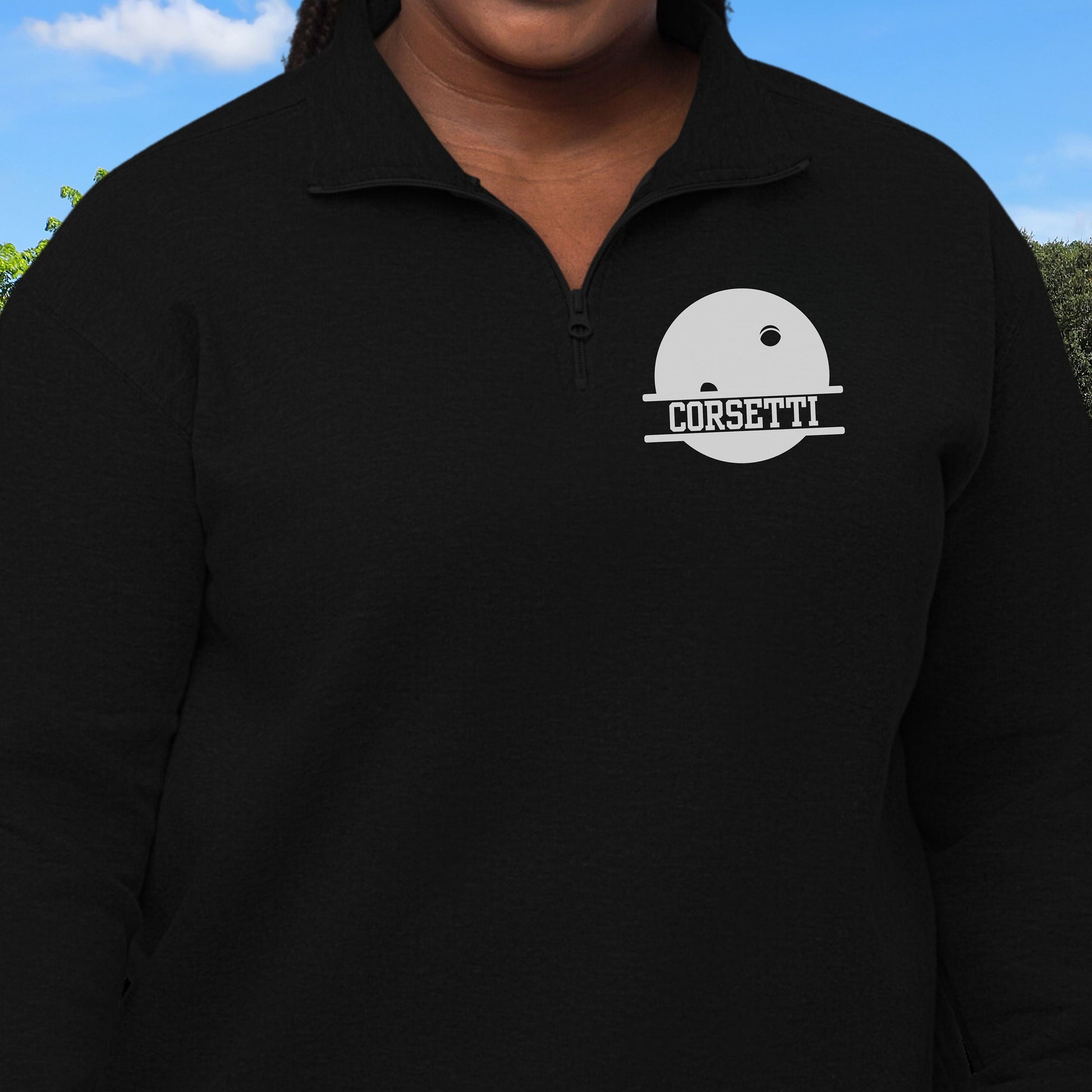 Womens Personalized Fleece Bowling Quarter-Zip, Quarter Zip Pullover Sweater, Custom Bowling Gift, Bowling Coach Gift, Bowling Team Gift