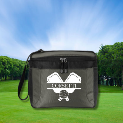 Personalized Pickle Ball Cooler, 12 Pack Cooler, Custom Cooler for Pickle Ball, Pickleball Gift, Gift for Husband, Perfect Father's Day Gift