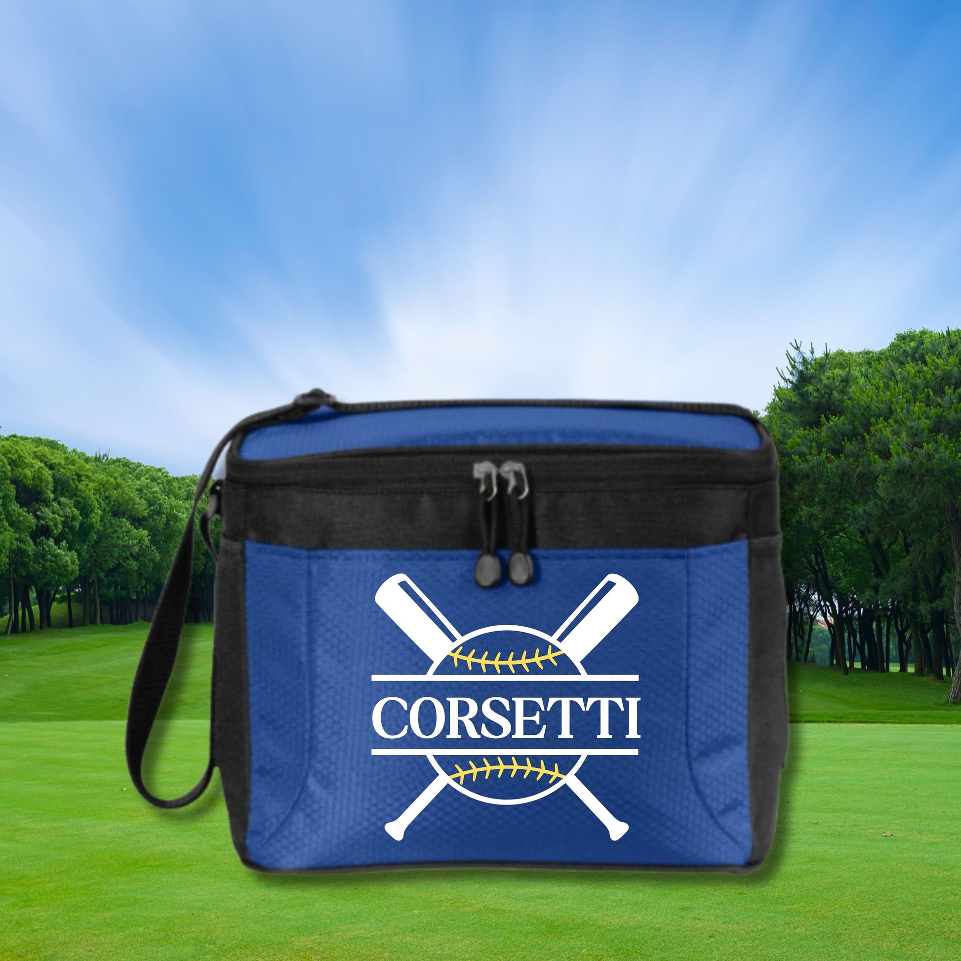 Personalized Softball Cooler, 12 Pack Cooler, Custom Softball Cooler, Softball Coach Gift, Softball Player Gift, Softball Team Gift Ideas