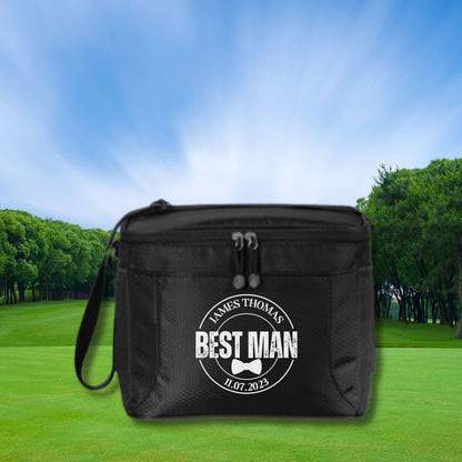 Personalized Golf Cooler, 12 Pack Cooler, Custom Cooler for Golfer, Groomsman Gift, Groomsman Proposal, Golf Gifts for Men, Gift for Golfer