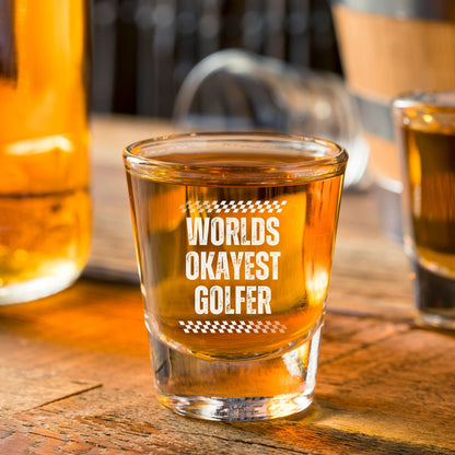 Funny Golf Shot Glass, Funny Golf Gifts, Golf Gifts for Men, Golf Gifts for Women, Father's Day Gift, Gift for Dad, Golf Gift for Dad