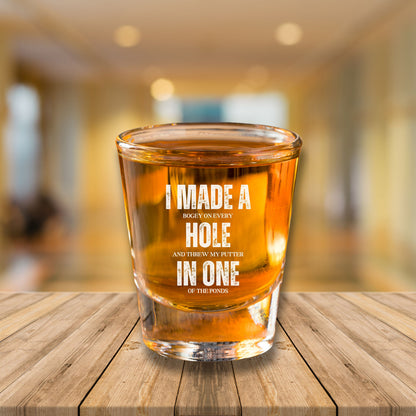 Funny Golf Shot Glass, Funny Golf Gifts, Golf Gifts for Men, Golf Gifts for Women, Father's Day Gift, Gift for Dad, Golf Gift for Dad