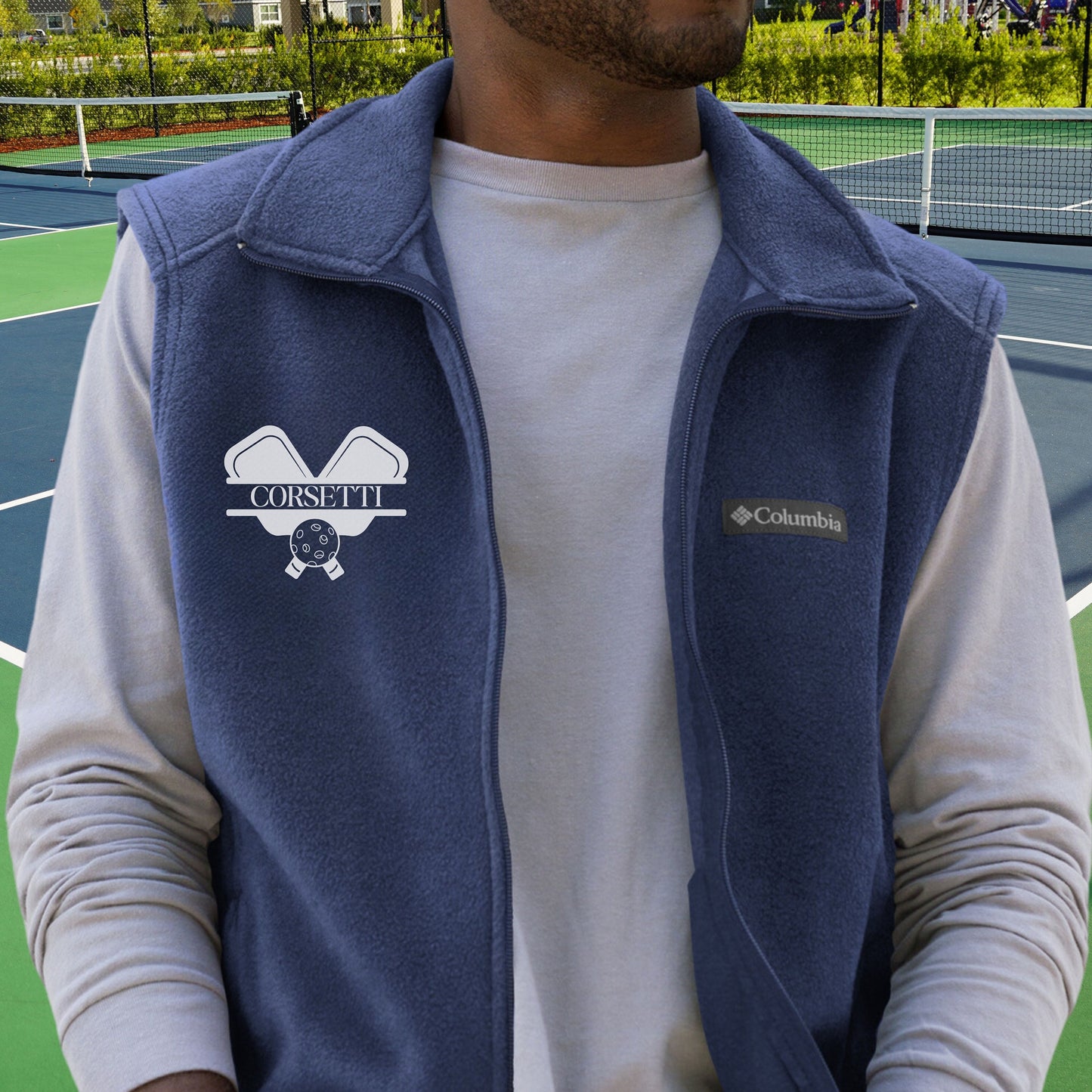 Custom Fleece Pickleball Vest, Personalized Pickleball Vest, Fleece Sweatshirt, Pickleball Jacket, Pickleball Sweatshirt, Pickleball Gift