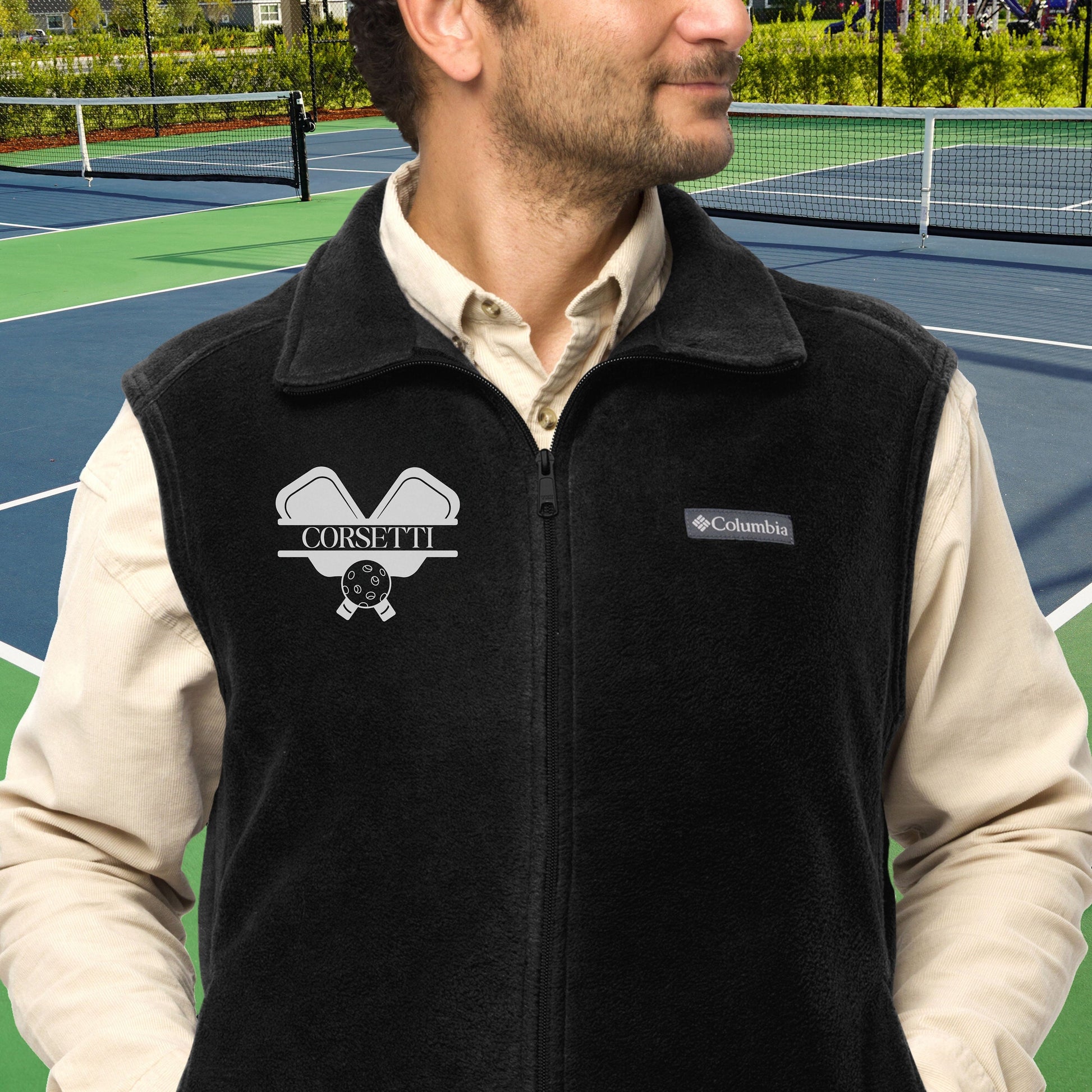 Custom Fleece Pickleball Vest, Personalized Pickleball Vest, Fleece Sweatshirt, Pickleball Jacket, Pickleball Sweatshirt, Pickleball Gift