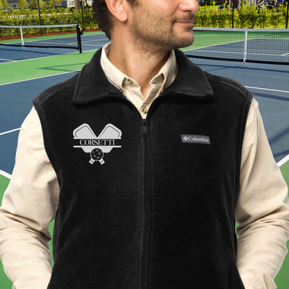 Custom Fleece Pickleball Vest, Personalized Pickleball Vest, Fleece Sweatshirt, Pickleball Jacket, Pickleball Sweatshirt, Pickleball Gift