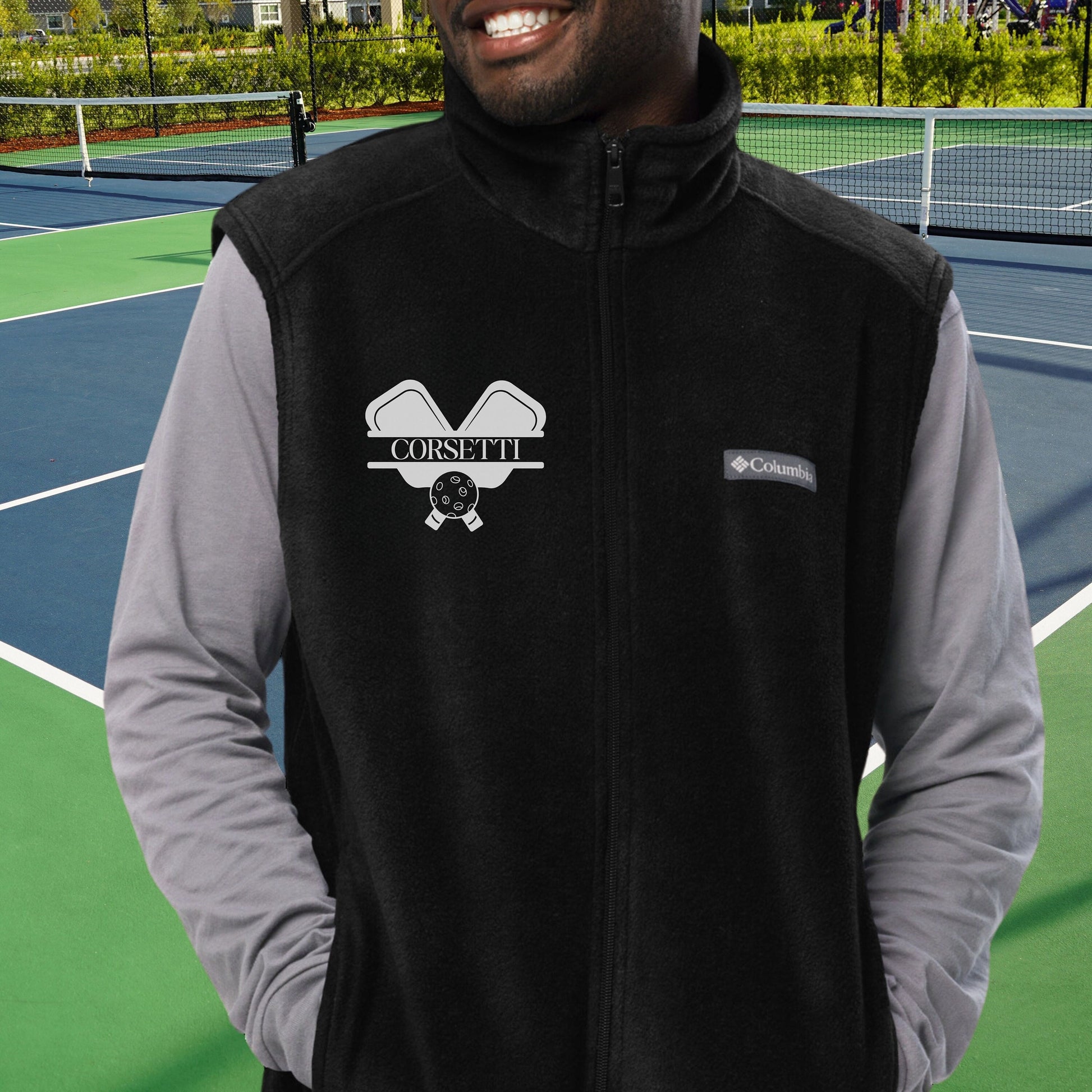 Custom Fleece Pickleball Vest, Personalized Pickleball Vest, Fleece Sweatshirt, Pickleball Jacket, Pickleball Sweatshirt, Pickleball Gift