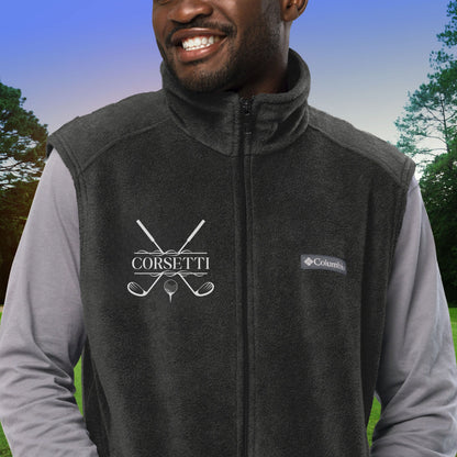 Custom Fleece Golf Vest, Personalized Golf Vest, Golf Sweatshirt, Golf Gifts for Men, Golf Gifts for Women, Father's Day Gift, Gift for Dad