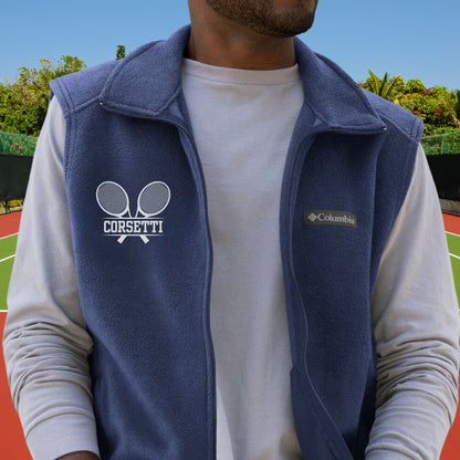 Custom Fleece Tennis Vest, Personalized Tennis Vest, Fleece Sweatshirt, Tennis Jacket, Tennis Team gift, Tennis Coach Gift, Tennis Gift Idea